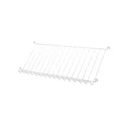 Tidskriftshylla 78x30 vit