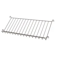 Tidskriftshylla 78x30 Mörkbrun