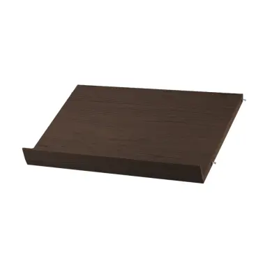 Tidskriftshylla Trä 58x30 Mörk EK