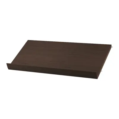 Tidskriftshylla Trä 78x30 Mörk EK