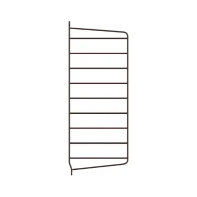 Väggavel 50x20 1-p mörkbrun