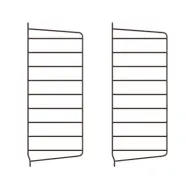 Väggavel 50x20 2-p mörkbrun