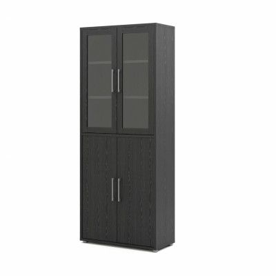 TVILUM Prima Vitrinskåp / Hylla - Svart Ask