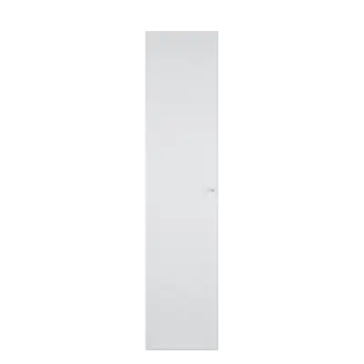 TVILUM Stock Garderob med 1 gångjärnsdörr 0,5 m. - ParcelWhite Matt White