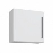 VCM NORDIC Arila M väggskåp, w. 1 dörr och 1 hylla - vitt trä