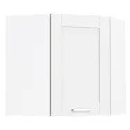 VCM NORDIC Colura kökshörnväggskåp, m. 1 dörr, 1 hylla - vitt trä (B:57)