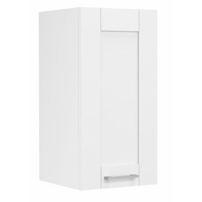 VCM NORDIC Colura köksväggskåp, m. 1 dörr, 1 hylla - vitt trä (B:30)