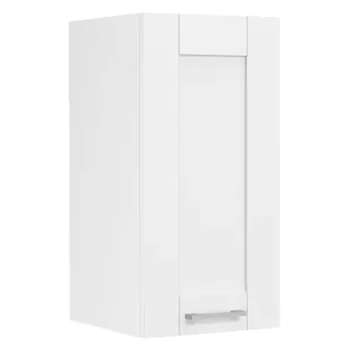 VCM NORDIC Colura köksväggskåp, m. 1 dörr, 1 hylla - vitt trä (B:30)