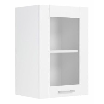 VCM NORDIC Colura köksväggskåp, m. 1 glasdörr, 1 hylla - vitt trä (B:40)