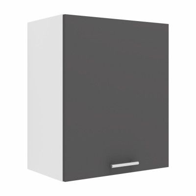VCM NORDIC Esilo 1 dörr 50 köksväggskåp, m. 1 dörr och 1 hylla - vit och antracitgrå trä