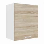 VCM NORDIC Esilo 1 dörr 50 köksväggskåp, m. 1 dörr och 1 hylla - vit och naturligt trä