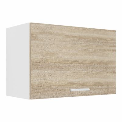 VCM NORDIC Esilo 1 dörr 60 köksväggskåp, m. 1 dörr - vit och naturligt trä