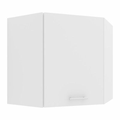 VCM NORDIC Esilo 57 kökshörnskåp, m. 1 dörr och 1 hylla - vitt trä