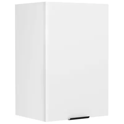 VCM NORDIC Fasola köksväggskåp, m. 1 dörr och 1 hylla - vitt trä (B:40)