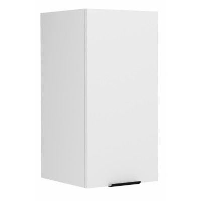 VCM NORDIC Fasola köksväggskåp, m. 1 dörr och 1 hylla - vitt trä (B:30)