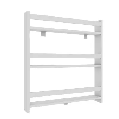 VCM NORDIC Kidos vägghylla för barn, w. 3öppna rum - vitt trä