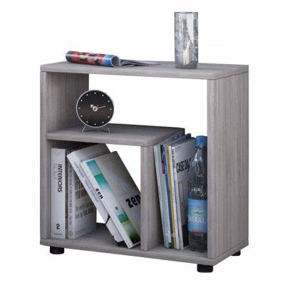 VCM NORDIC Zeito sidobord, med hylla - natur trä