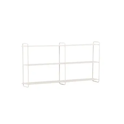 VENTURE DESIGN Lyon vägghylla - beige järn
