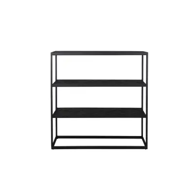 WHITE LABEL LIVING Hylla Parker Svart