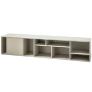 WOOOD LETTERBA(N)K XL Väggskåp i furuträ [fsc]