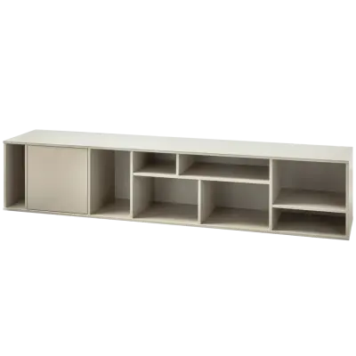 WOOOD LETTERBA(N)K XL Väggskåp i furuträ [fsc]