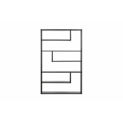 WOOOD Teun bokhylla, XL - svart järn