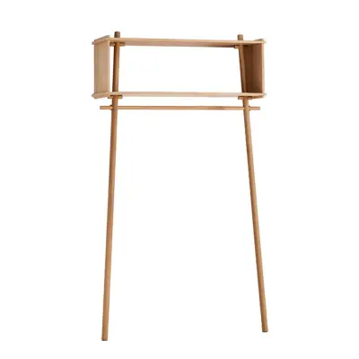 WOUD garderobshylla stor, med hylla - naturligt trä och ek