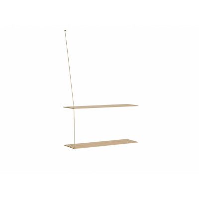 Woud - Stedge Hylla L80 Anniversary White Oak/Brass