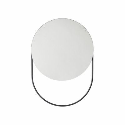 WOUD Verde väggspegel - spegelglas/metall, med hylla