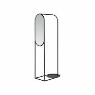 BROSTE COPENHAGEN Archie klädställ, m. spegel - spegelglas och svart metall