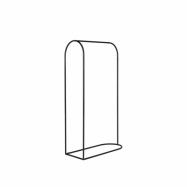 BROSTE COPENHAGEN Archie klädställ - svart metall