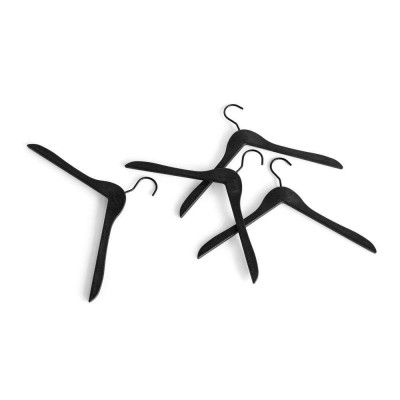 HAY - Coat Hanger Set of 4 Black
