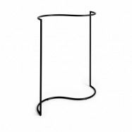 HAY Colour Rack s-shape klädhängare 144,2x150 cm Black