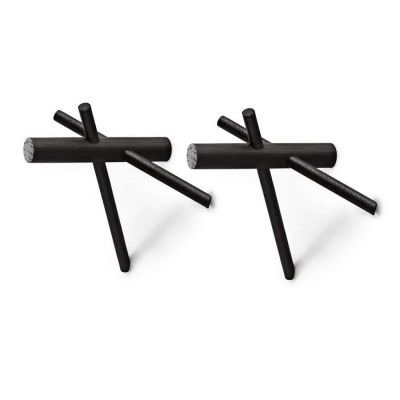 Normann Copenhagen - Sticks Väggkrok 2 pcs. Black