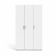 TVILUM Pepe Garderob 3 dörrar - ParcelWhite White
