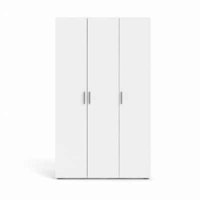 TVILUM Pepe Garderob 3 dörrar - ParcelWhite White