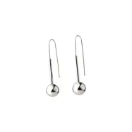 Örhängen Uno Long Silver