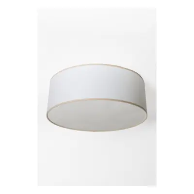 Alde&Lind Plafond Theo D48 E27x3 bomull vit/havre