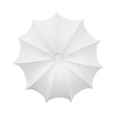 Anna 40 plafond bomull, vit