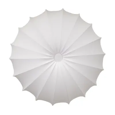 Anna 80 plafond bomull, vit