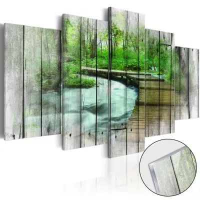 Artgeist bild - Forest of Secrets, på plexiglas, två storlekar 100x50