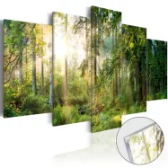 Artgeist bild - Green Sanctuary på plexiglas, 2 storlekar 100x50