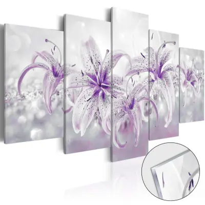 Artgeist bild - Purple Graces, på plexiglas, 2 storlekar 100x50