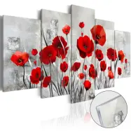Artgeist bild - Scarlet Cloud, på plexiglas 200x100