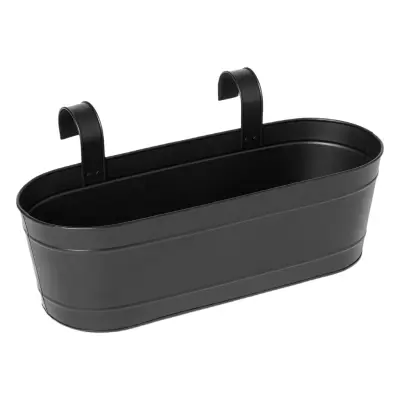 Balkonglåda Ella 55cm Svart