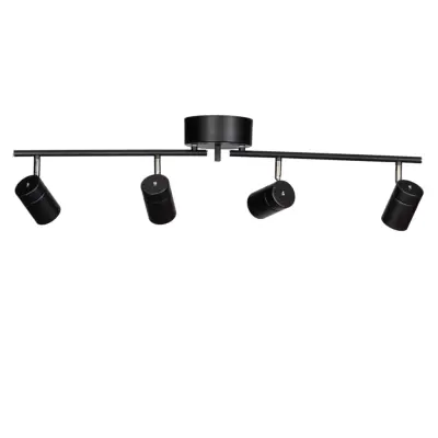 Correct takskena 4-låg, mattsvart