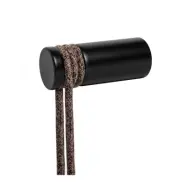 Creative cables Rolé, kabelkrok i trä, väggmontering för pendellampa Black