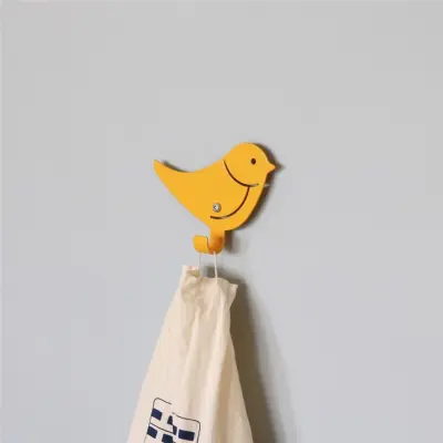 Väggkrok Talgoxe Gul