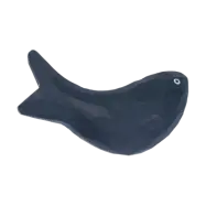 Ferm Living Harbour krok Fisk, deep navy