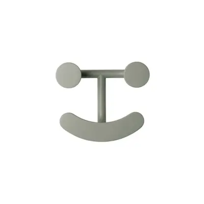 FRITZ HANSEN - Happy Väggkrok Green Grey